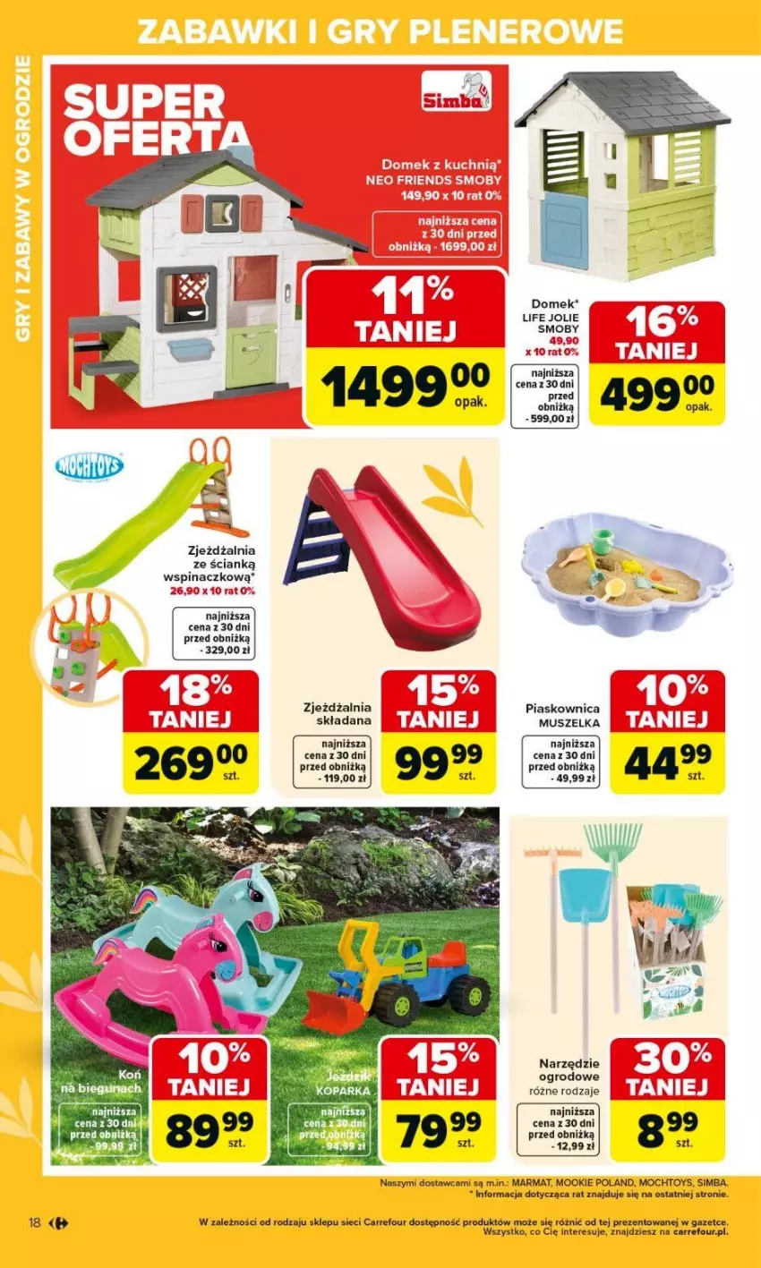 Gazetka promocyjna Carrefour - Gazetka Ogród, gdzie kwitnie życie - ważna 07.04 do 02.05.2026 - strona 18 - produkty: Fa, Koc, Mus