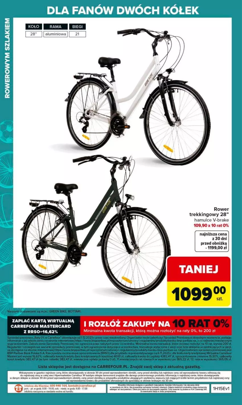 Gazetka promocyjna Carrefour - Gazetka Ogród, gdzie kwitnie życie - ważna 07.04 do 02.05.2026 - strona 32 - produkty: Fa, Rower, Taca