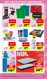 Gazetka promocyjna Carrefour - Gazetka Ogród, gdzie kwitnie życie - Gazetka - ważna od 02.05 do 02.05.2026 - strona 15 - produkty: Koc, Materac, Tera, Pompka, Torba, Karimata