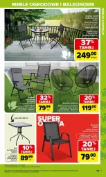 Gazetka promocyjna Carrefour - Gazetka Ogród, gdzie kwitnie życie - Gazetka - ważna od 02.05 do 02.05.2026 - strona 9 - produkty: Stolik, Krzesło, Meble