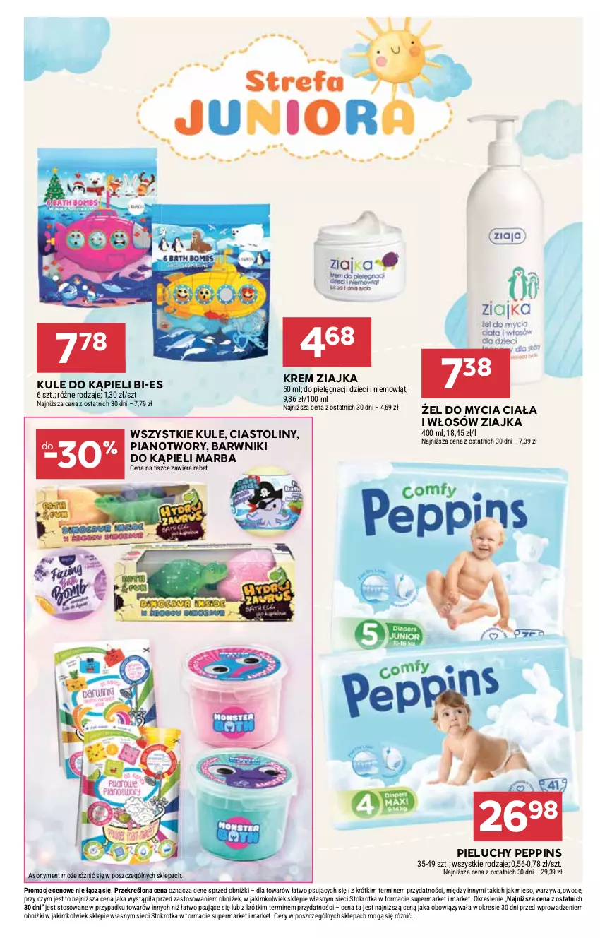 Gazetka promocyjna Stokrotka - Market - ważna 18.12 do 21.12.2025 - strona 31 - produkty: Dzieci, Mięso, Owoce, Pieluchy, Warzywa, Ziajka