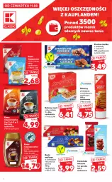 Gazetka promocyjna Kaufland - Katalog z kosmetykami - Gazetka - ważna od 24.08 do 24.08.2022 - strona 6 - produkty: Ciastka, Kawa rozpuszczalna, Mus, Kawa, Czekolada mleczna, Czekolada, Rurki, Baton, Cappuccino