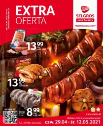Gazetka promocyjna Selgros - Extra Oferta - Gazetka - ważna od 31.05 do 31.05.2021 - strona 1 - produkty: Gry, Cień, Tran, Kaszanka, Kasza, Kiełbasa, Kiełbasa śląska, LG, Fa