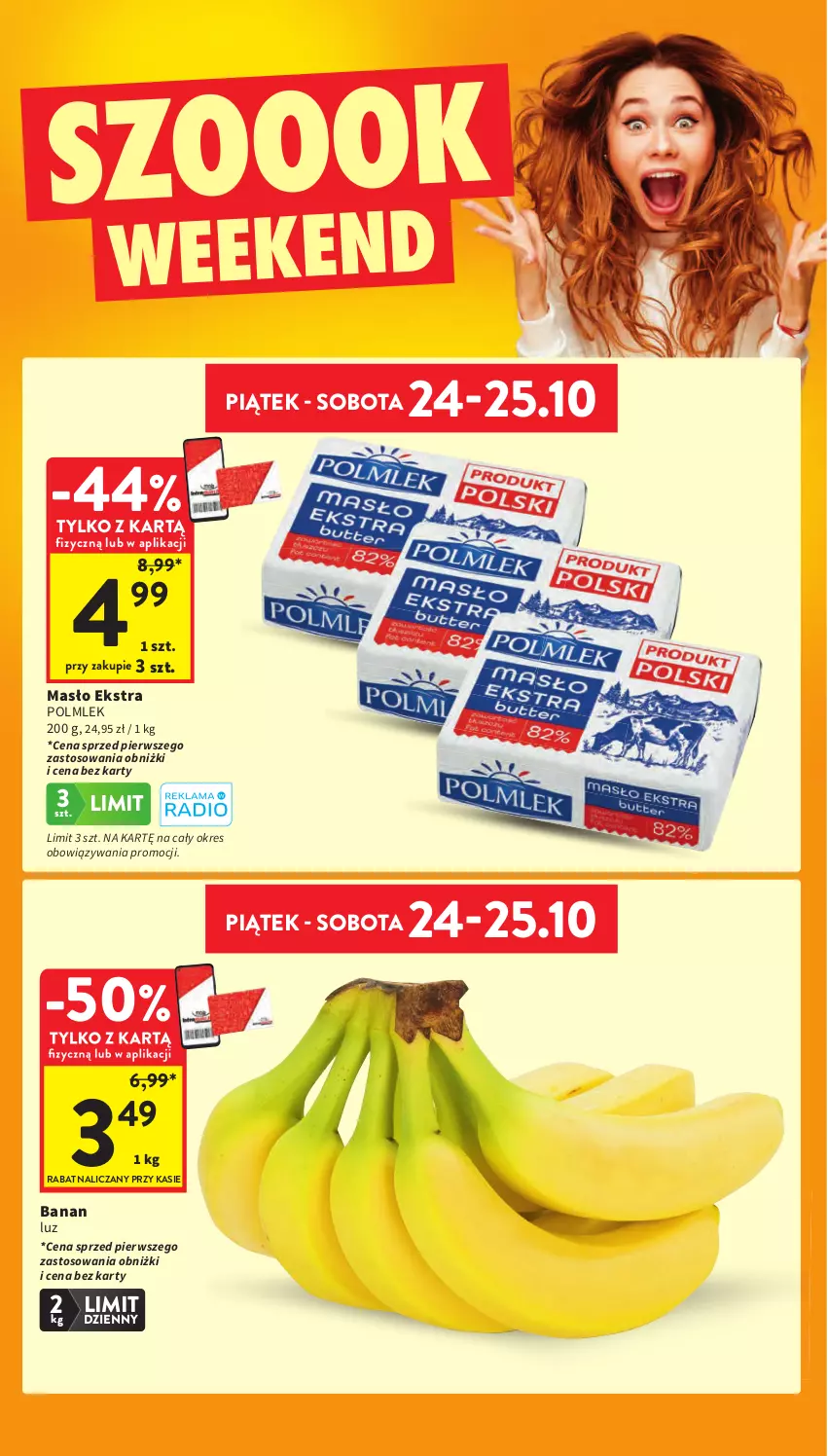 Gazetka promocyjna Intermarche - Gazetka promocyjna - ważna 23.10 do 29.10.2025 - strona 8 - produkty: Masło, POLMLEK