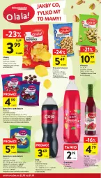 Gazetka promocyjna Intermarche - Gazetka promocyjna - Gazetka - ważna od 29.10 do 29.10.2025 - strona 26 - produkty: Pistacje, Orzeszki, Królewski, Migdały, Chipsy, Oranżada, Syrop, Rodzynki, Orzeszki ziemne