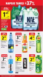 Gazetka promocyjna Intermarche - Gazetka promocyjna - Gazetka - ważna od 29.10 do 29.10.2025 - strona 30 - produkty: Nałęczowianka, Tropical, Ice tea, Napoje, Lack, Fortuna, Lipton, Napój izotoniczny, Napój gazowany, Oshee, Woda mineralna, Napój niegazowany, Woda, Napój, Hortex