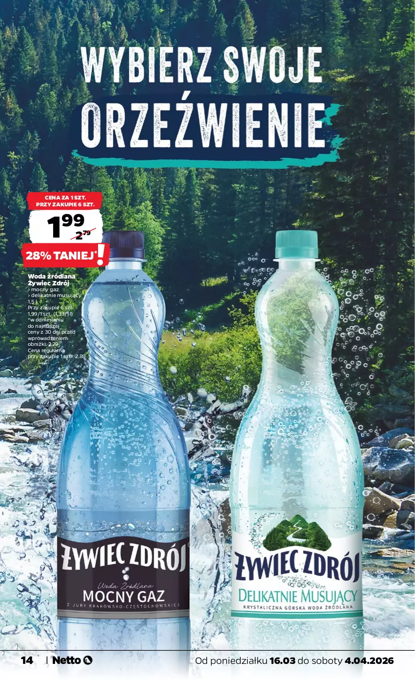 Gazetka promocyjna Netto - KATALOG_WIELKANOC_2026 - ważna 16.03 do 04.04.2026 - strona 14 - produkty: LANA, Mus, Woda