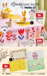 Gazetka promocyjna Netto - KATALOG_WIELKANOC_2026 - Gazetka - ważna od 04.04 do 04.04.2026 - strona 18 - produkty: Por, Stół, Obrus, Podkład