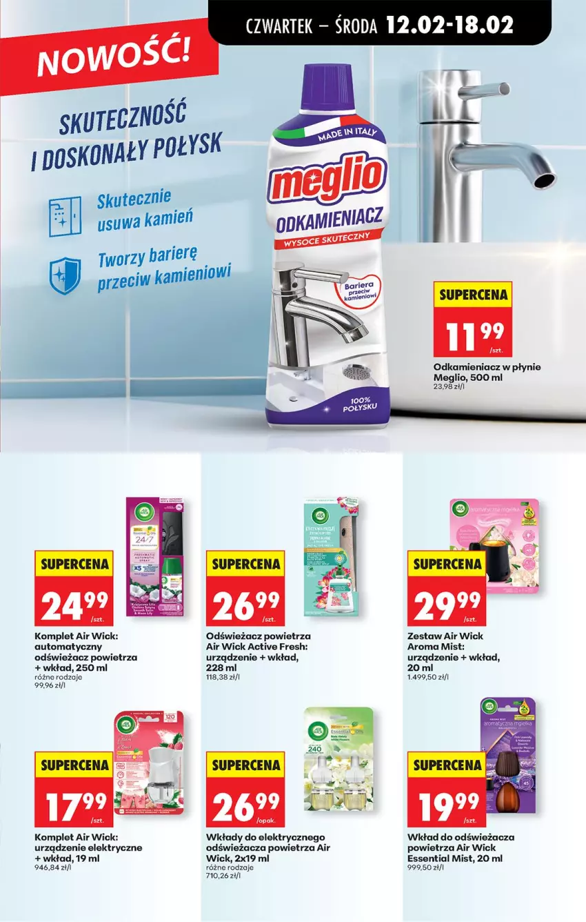 Gazetka promocyjna Biedronka - Gazetka - ważna 12.02 do 19.02.2026 - strona 69 - produkty: Air Wick, Odkamieniacz, Odświeżacz powietrza