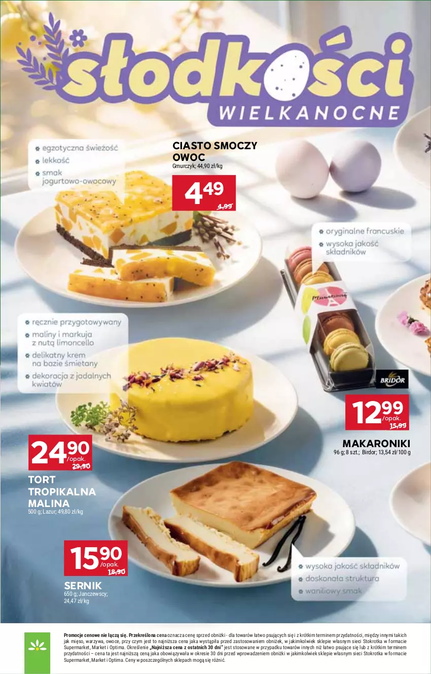 Gazetka promocyjna Stokrotka - Supermarket - ważna 02.04 do 08.04.2026 - strona 23 - produkty: HP, Makaron, Ser