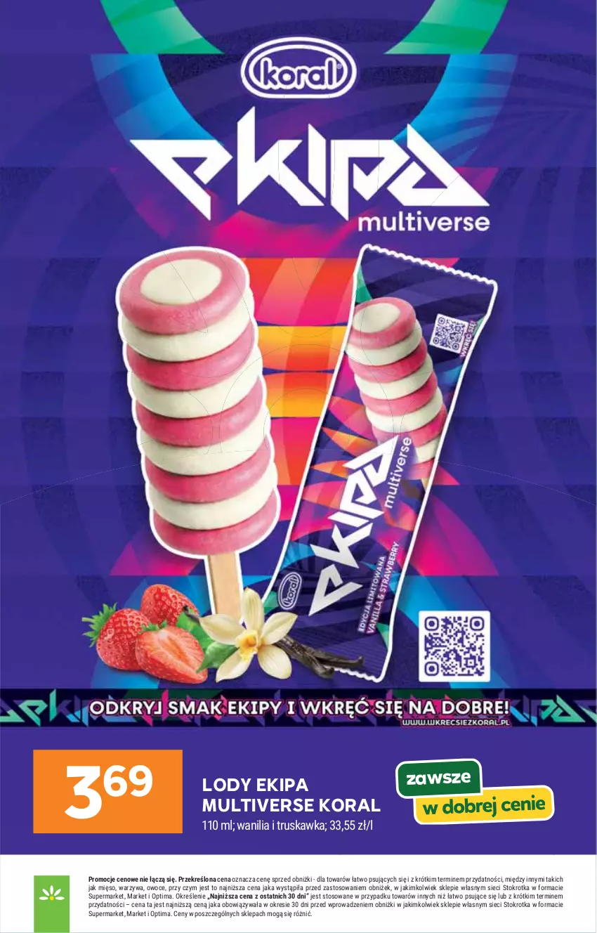 Gazetka promocyjna Stokrotka - Supermarket - ważna 02.04 do 08.04.2026 - strona 38 - produkty: HP, Lody