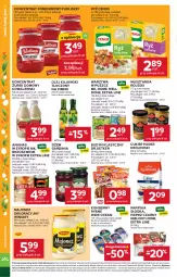 Gazetka promocyjna Stokrotka - Supermarket - Gazetka - ważna od 08.04 do 08.04.2026 - strona 31 - produkty: Majonez, Koncentrat pomidorowy, Warzywa, Kujawski, Sos, Ser, Ryż, Mus, Cukier puder, Papryka słodka, Cukier, Królewski, Papryka, Winiary, Ananas, Kawa, Dżem, Optima, Pieprz, Puder, Syrop, Brzoskwinie, Tuńczyk, Owoce, Cenos, Pudliszki, Olej, Budyń, Mięso, Musztarda