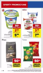 Gazetka promocyjna Carrefour - Gazetka - ważna od 08.02 do 08.02.2025 - strona 12 - produkty: Tchibo, Serek puszysty, Ser, Kawa ziarnista, Piątnica, Zott, Jogurt, Chipsy, Kawa, Serek, Pepsi, Twój Smak