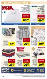 Gazetka promocyjna Carrefour - Gazetka - ważna od 08.02 do 08.02.2025 - strona 41 - produkty: Por, Koc, Kołdra, Pościel, Klej, Poszewka, Prześcieradło, Półka, Komplet pościeli, Poduszka, LG