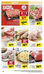 Gazetka promocyjna Carrefour - Gazetka - ważna od 08.02 do 08.02.2025 - strona 50 - produkty: Kurczak, Tusz, Kotlet, Boczek, Kark wołowy, Kiełbasa biała, Flaki, Kiełbasa, Flaki wołowe, Boczek wieprzowy