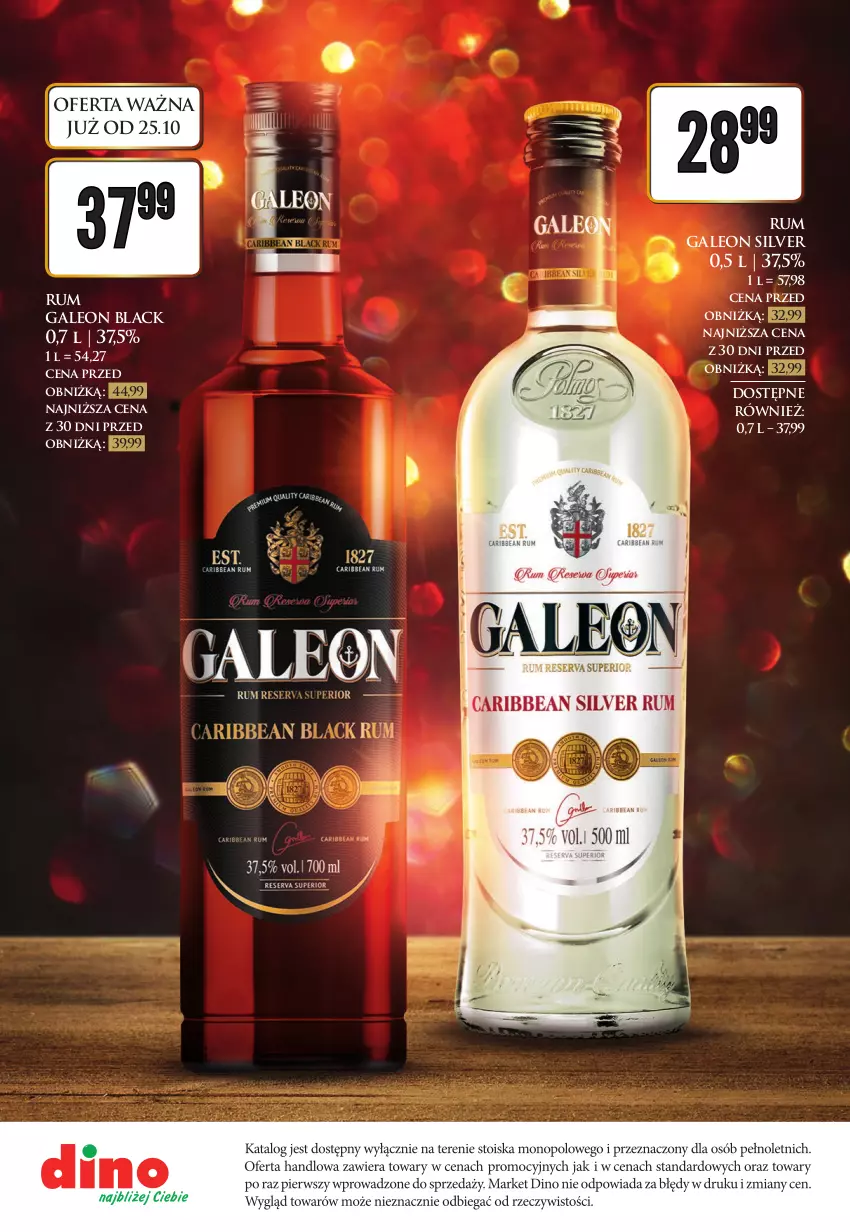 Gazetka promocyjna Dino - Katalog alkoholowy / listopad 2024 - ważna 28.10 do 02.11.2024 - strona 12 - produkty: Lack, Leon, Rum