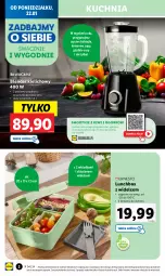 Gazetka promocyjna Lidl - GAZETKA - Gazetka - ważna od 27.01 do 27.01.2024 - strona 4 - produkty: Sos, Sok, Por, Blender, Kuchnia, Kiwi, Pojemnik, Smoothie