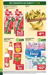 Gazetka promocyjna Stokrotka - Supermarket - Gazetka - ważna od 11.06 do 11.06.2025 - strona 2 - produkty: Banany, Warzywa, Por, Gra, Papier, Mlekovita, Owoce, Mięso, Mleko