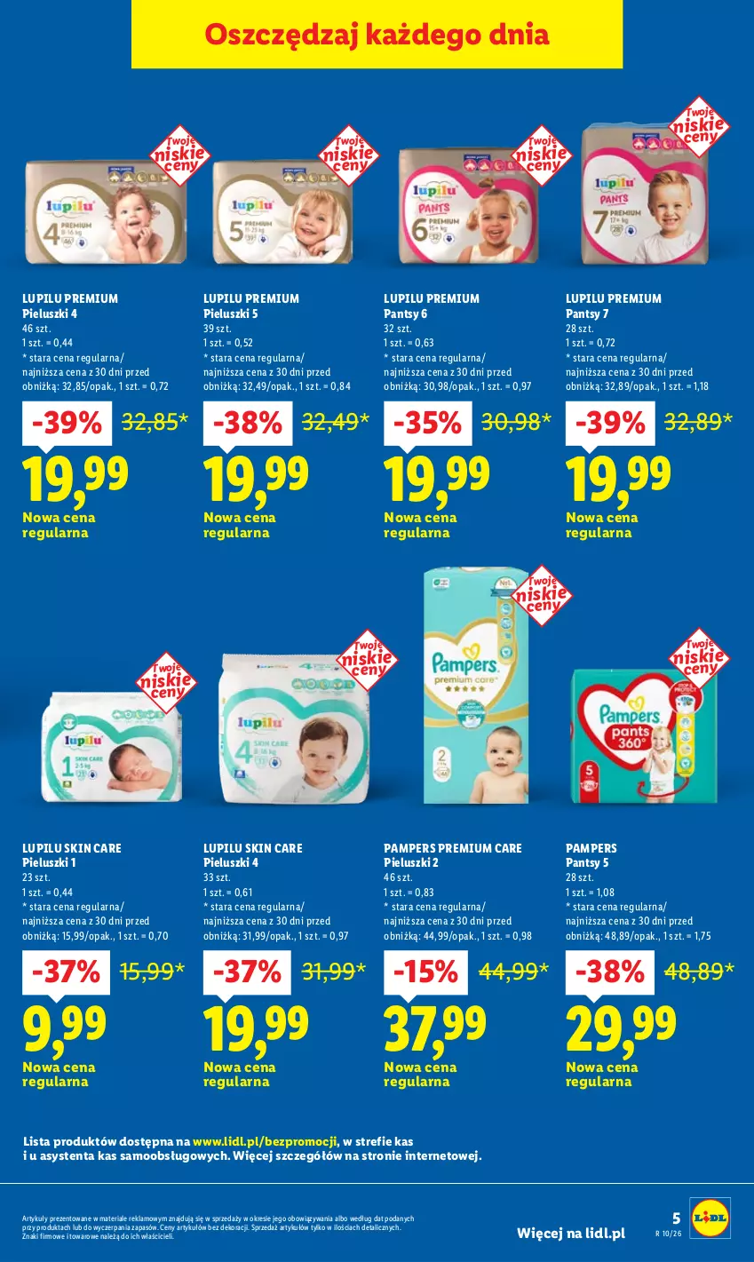 Gazetka promocyjna Lidl - GAZETKA - ważna 05.03 do 07.03.2026 - strona 5 - produkty: Pampers