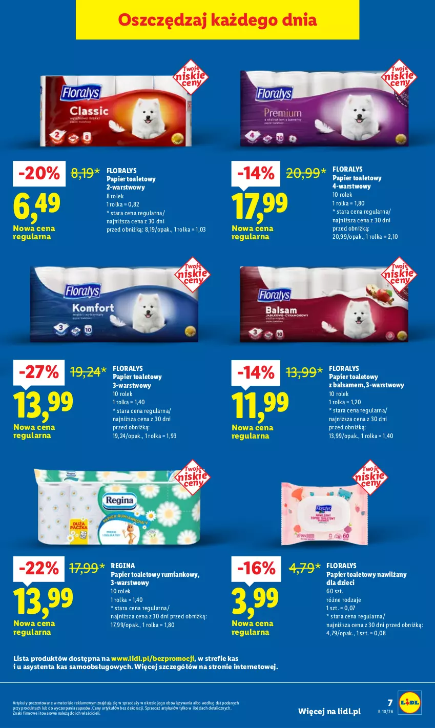 Gazetka promocyjna Lidl - GAZETKA - ważna 05.03 do 07.03.2026 - strona 7 - produkty: Dzieci, Flora, Gin, Papier, Papier toaletowy, Rum