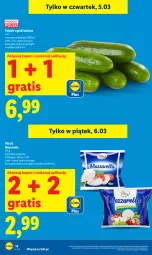 Gazetka promocyjna Lidl - GAZETKA - Gazetka - ważna od 07.03 do 07.03.2026 - strona 14 - produkty: Mozzarella, Gra, Pilos