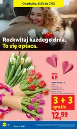 Gazetka promocyjna Lidl - GAZETKA - Gazetka - ważna od 07.03 do 07.03.2026 - strona 16 - produkty: Sok, Gra, Tulipan, Bukiet