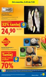 Gazetka promocyjna Lidl - GAZETKA - Gazetka - ważna od 07.03 do 07.03.2026 - strona 27 - produkty: Pstrąg tęczowy, Lody, Pstrąg