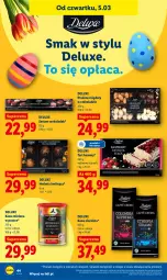 Gazetka promocyjna Lidl - GAZETKA - Gazetka - ważna od 07.03 do 07.03.2026 - strona 46 - produkty: Kawa ziarnista, Migdały, Kawa mielona, Kawa, Migdały w czekoladzie, Herbata