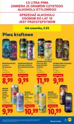 Gazetka promocyjna Lidl - GAZETKA - Gazetka - ważna od 07.03 do 07.03.2026 - strona 63 - produkty: Piwa, Surf