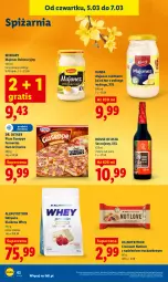 Gazetka promocyjna Lidl - GAZETKA - Gazetka - ważna od 07.03 do 07.03.2026 - strona 64 - produkty: Majonez, Sos, Gra, House of Asia, Winiary, Sos sojowy, Croissant, Dr. Oetker, Pizza, Odżywka, Fa