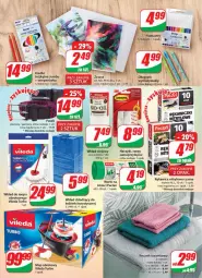 Gazetka promocyjna Dino - Gazetka - Gazetka - ważna od 12.07 do 12.07.2022 - strona 21 - produkty: Mop, Długopis, Flamastry, Tera, Pasek, Vileda, Wkład do mopa, Rękawice, Ręcznik, Haczyk, Olej, Wkład olejowy