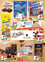 Gazetka promocyjna Dino - Gazetka - Gazetka - ważna od 12.07 do 12.07.2022 - strona 4 - produkty: Cukier, Nesquik, Milky Way, Deliss, Dell, Czekolada, Mars, Czekolada gorzka, Napój mleczny, Ferrero, Baton, Knoppers, Cukierki, Napój, Kinder