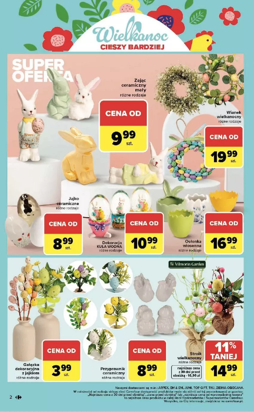 Gazetka promocyjna Carrefour - Gazetka Wielkanoc cieszy bardziej - ważna 09.03 do 04.04.2026 - strona 2 - produkty: Osłonka, Top