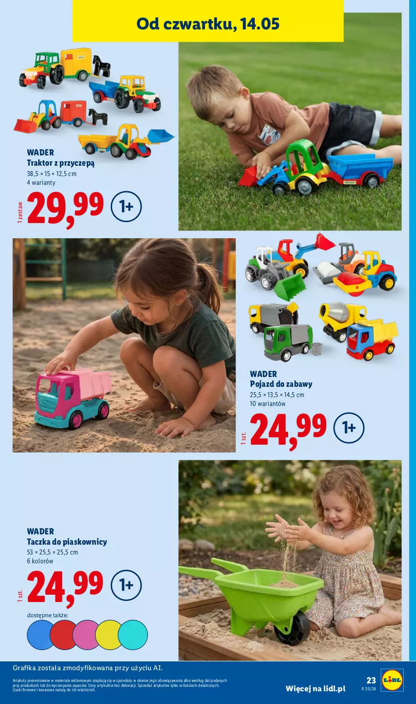 Gazetka promocyjna Lidl - Katalog ważny od 11.05 - ważna 11.05 do 16.05.2026 - strona 27 - produkty: Gra, Grafika, Pojazd, Traktor