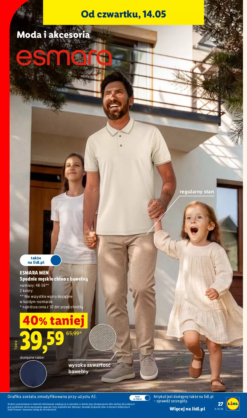 Gazetka promocyjna Lidl - Katalog ważny od 11.05 - ważna 11.05 do 16.05.2026 - strona 31 - produkty: Gra, Grafika, Moda, Sok, Spodnie