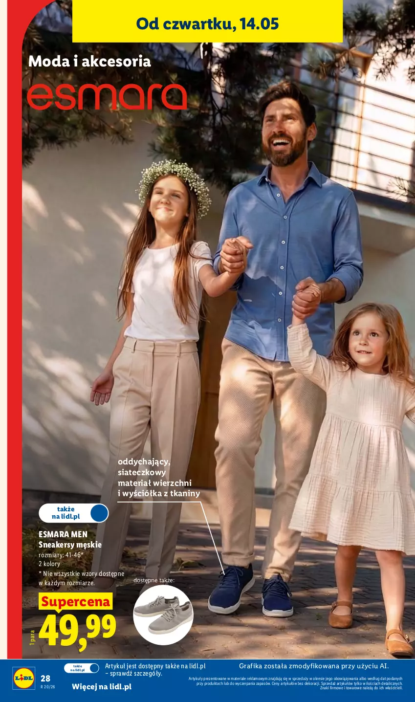 Gazetka promocyjna Lidl - Katalog ważny od 11.05 - ważna 11.05 do 16.05.2026 - strona 32 - produkty: Gra, Grafika, Moda, Sneakersy