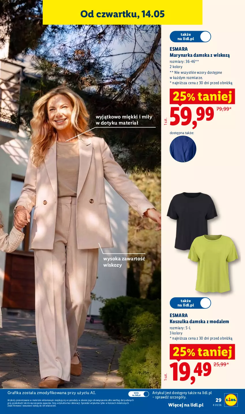Gazetka promocyjna Lidl - Katalog ważny od 11.05 - ważna 11.05 do 16.05.2026 - strona 33 - produkty: Gra, Grafika, Kosz, Koszulka, Moda, Sok