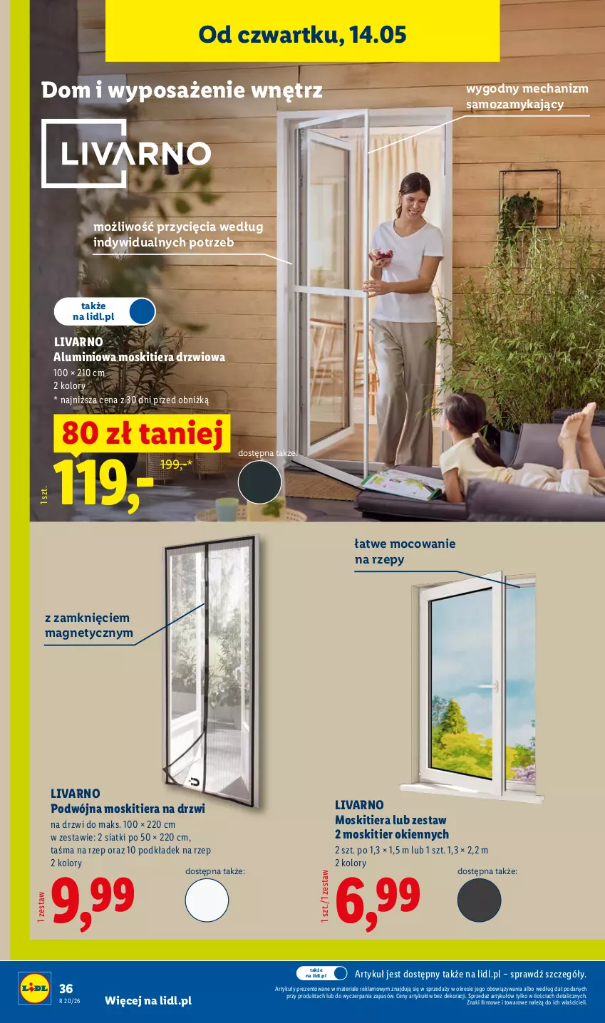 Gazetka promocyjna Lidl - Katalog ważny od 11.05 - ważna 11.05 do 16.05.2026 - strona 42 - produkty: Drzwi, Ivar, Podkład