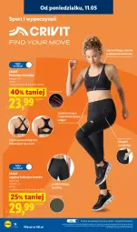Gazetka promocyjna Lidl - Katalog ważny od 11.05 - Gazetka - ważna od 16.05 do 16.05.2026 - strona 20 - produkty: Sok, Por, Gin, Telefon, Biustonosz, Sport, Legginsy, LG