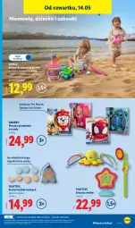 Gazetka promocyjna Lidl - Katalog ważny od 11.05 - Gazetka - ważna od 16.05 do 16.05.2026 - strona 23 - produkty: Pojazd, Plecak, Pistolet, Psi Patrol