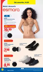 Gazetka promocyjna Lidl - Katalog ważny od 11.05 - Gazetka - ważna od 16.05 do 16.05.2026 - strona 40 - produkty: Top, Sok, Biustonosz, Karp, Skarpetki, Moda