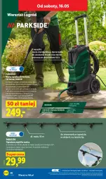Gazetka promocyjna Lidl - Katalog ważny od 11.05 - Gazetka - ważna od 16.05 do 16.05.2026 - strona 46 - produkty: Parkside, Sok, Koc, Sito, Pistolet, Ogród