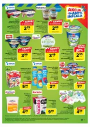 Gazetka promocyjna Carrefour - Gazetka Targ świeżości - Gazetka - ważna od 03.06 do 03.06.2023 - strona 7 - produkty: Jogurt naturalny, Top, Ser, Danone, Twaróg, Piątnica, Zott, Bell, Jogurt, Danonki, Kosz, Bakoma, Fanta, Bella, Deser, Jogobella, Mleko zsiadłe, Mleko, Fa