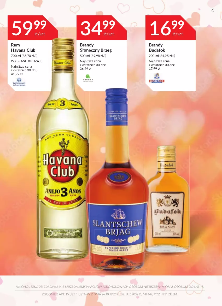 Gazetka promocyjna Stokrotka - Katalog Walentynkowy - ważna 02.02 do 01.03.2023 - strona 6 - produkty: Brandy, Rum