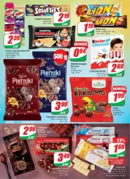 Gazetka promocyjna Dino - Gazetka - Gazetka - ważna od 15.02 do 15.02.2022 - strona 3 - produkty: Piernik, Cukier, Kawa, Deliss, Pierniki w czekoladzie, Lion, Czekolada, Ferrero, Baton, Cukierki, Guma rozpuszczalna, Kinder, Miecz