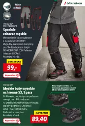 Gazetka promocyjna Lidl - KATALOG PARKSIDE - Gazetka - ważna od 20.10 do 20.10.2023 - strona 27 - produkty: Piec, Parkside, Sok, Por, BIC, Finish, Buty, Spodnie