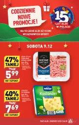 Gazetka promocyjna Aldi - Pełna oferta - Gazetka - ważna od 10.12 do 10.12.2023 - strona 3 - produkty: Mięso mielone z szynki, Mięso mielone, Ser, Hofburger, Mięsne specjały, Burger, Mięso