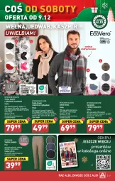 Gazetka promocyjna Aldi - Pełna oferta - Gazetka - ważna od 10.12 do 10.12.2023 - strona 39 - produkty: Sweter, Szal, Wełna, Spodnie, Fa