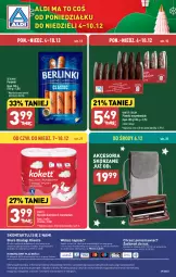 Gazetka promocyjna Aldi - Pełna oferta - Gazetka - ważna od 10.12 do 10.12.2023 - strona 40 - produkty: Piernik, Por, Parówki, O nas, Ręcznik, Rolki, Biuro, Berlinki