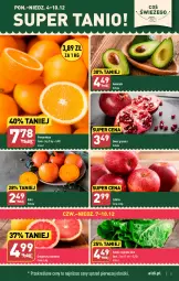 Gazetka promocyjna Aldi - Pełna oferta - Gazetka - ważna od 10.12 do 10.12.2023 - strona 5 - produkty: Gra, Granat, Kaki, Pomarańcze, Sałat, Jabłka, Grejpfrut